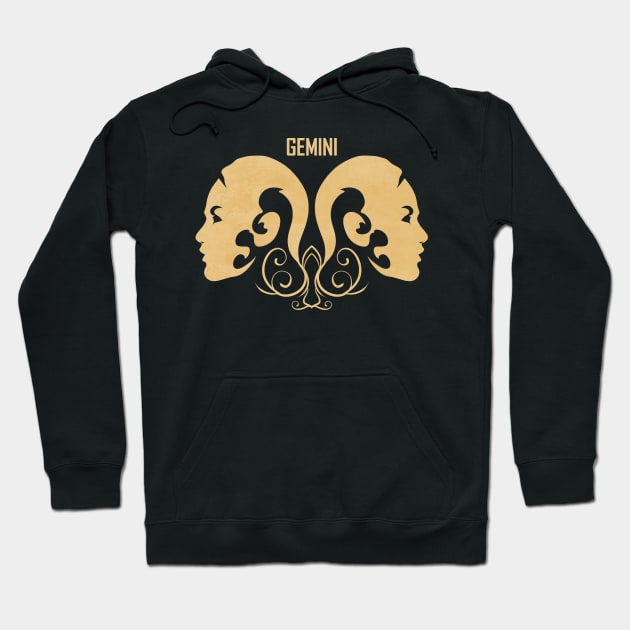 Gemini Symbol Birthday Zodiac Gemini Hoodie by SinBle